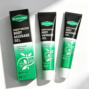 GreenVibes Men's Care Gel | Massage for Men to Relax and Moisturize 20g