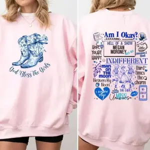 M3gan M0r0ney Concert Song Sweatshirt, T-Shirt, Am I Okay Tour Shirt, Unisex Streetwear