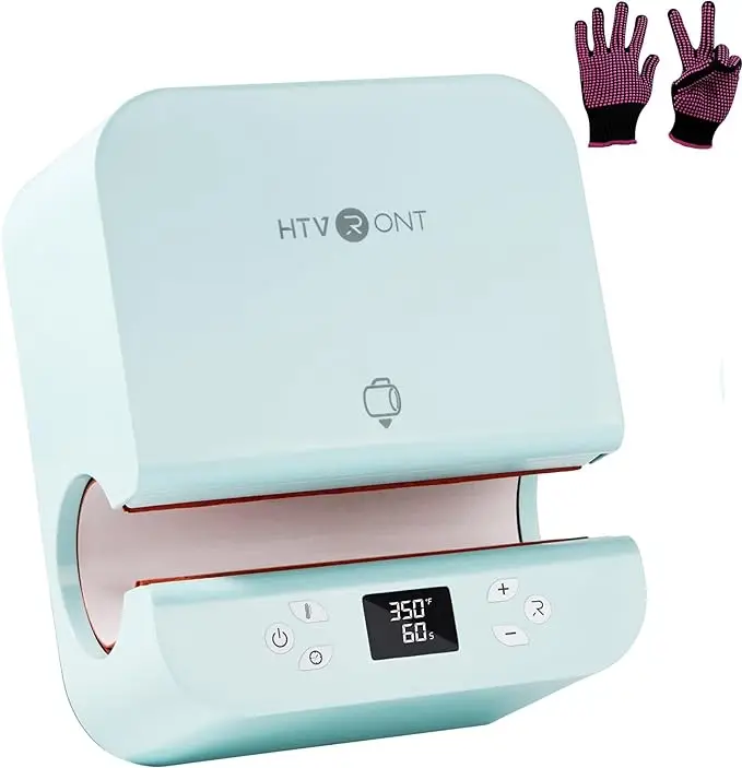 HTVRONT Auto Tumbler Heat Press Machine for Sublimation Tumblers & Cups - 10-30oz Auto Pressure Machine with Uniform Heating, UL-Certified Safety