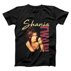 Mens Shania Twain Official Color Photo Tee T-Shirt, Sweatshirt, Hoodie