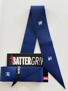 BatterGrip Baseball Softball Bat Grip Storm Blue 1mm Universal Fit Reusable Comfortable Secure Non-Slip Grip for All Players