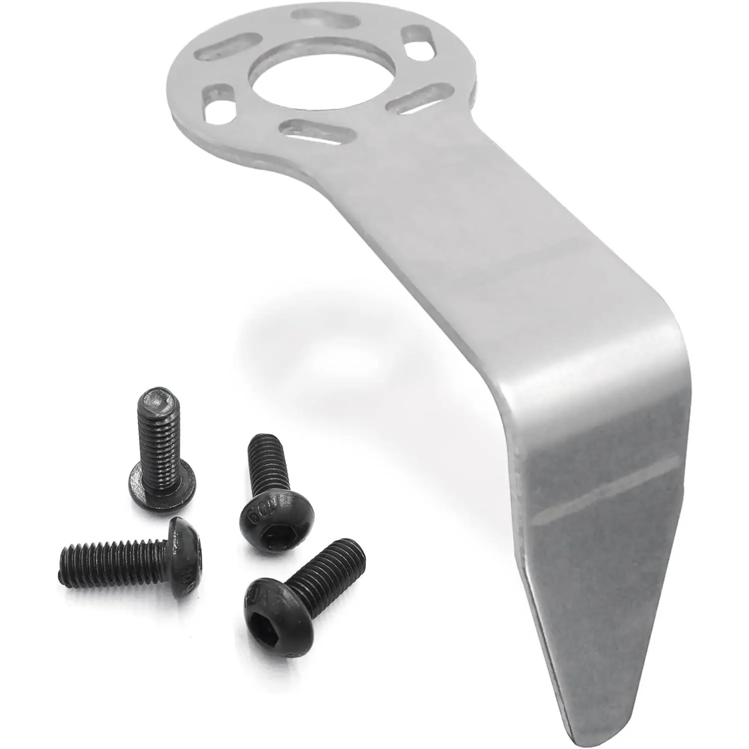 Rafter Hook889661M Lightweight Aluminum Tool Hanger for Metabo HPT and Hitachi Nail Guns, Adjustable Distance 1.5" to 1.9" from Screw Hole to Center