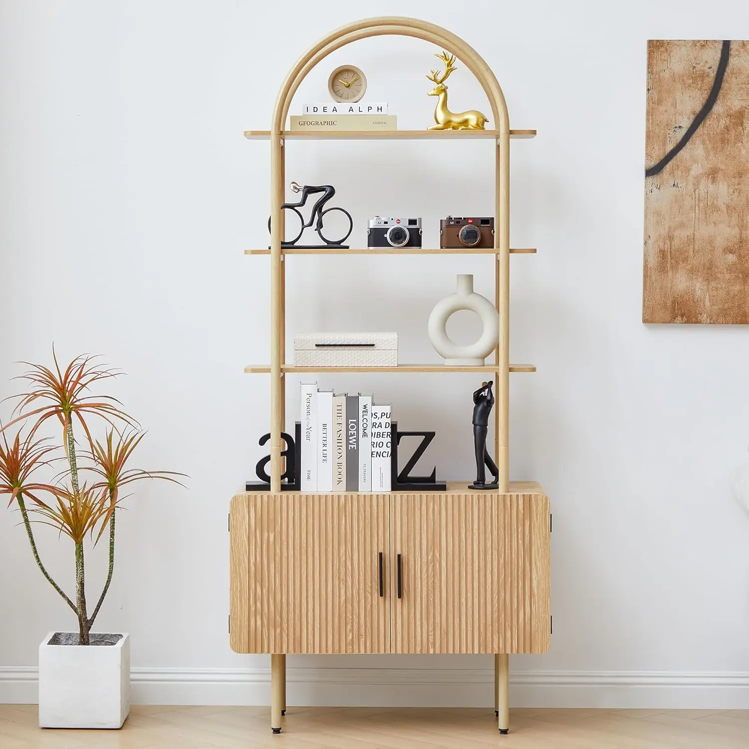 Natural Double Doors