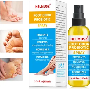 Foot Spray Antifungal,Odor Probiotic, Athletes Foot Treatment Spray,Shoe Odor Spray, Oilcertified By NDC Clinical Trials,Foot And Treat Symptoms Of Molting, Blisters, Itching And Odor