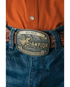 Montana Silversmiths Men's Men'S Champion Dale Brisby Attitude Belt Buckle - A980db