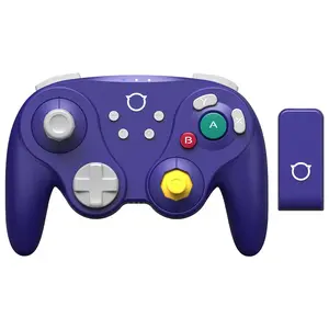 Warrior GameCube Controller for / 2/NGC/Wii/PC,   Pro Controller with Hall Effect Joysticks/Trigger, Mechanical  A/B/X/Y, HD Rumble, 6-Axis Gyro,Programmable