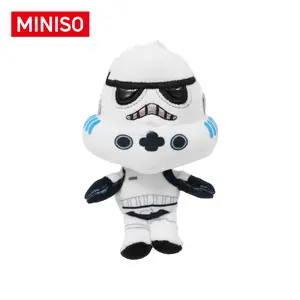 MINISO Star Wars Stormtrooper Plush Keychain, Soft Stuffed Pendant for Bag Backpack, Cute Imperial Trooper Keyring Gift for Fans Kids Birthday