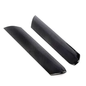 Carbon Fiber Finish Center Console Gear Shift Side Cover Trim Car Interior Kit, Car Interior Accessory for 2022+ Chevy Silverado Vehicles