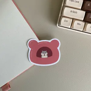 Peach the Hamster Sticker