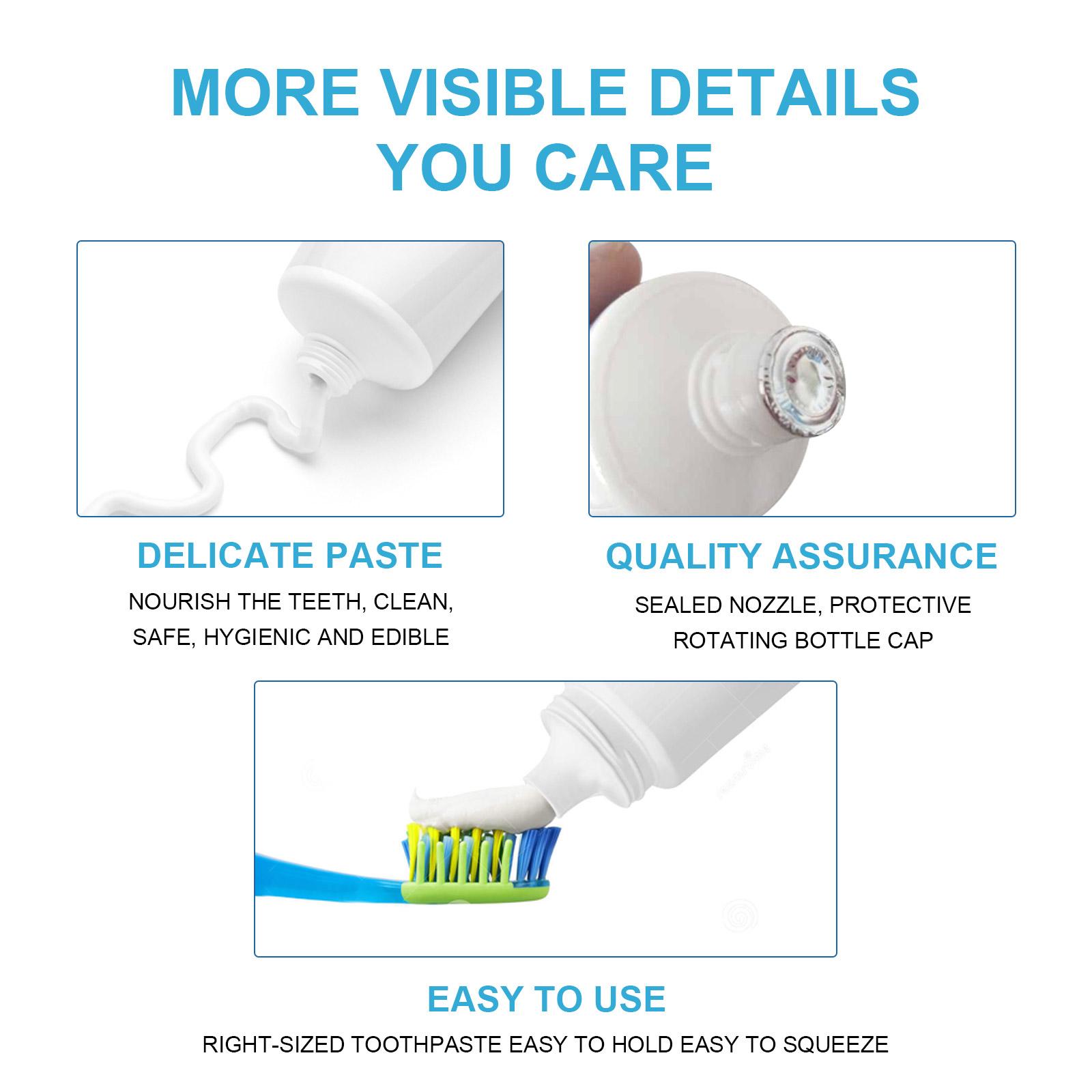 Pet toothpaste - Fresh breath, Eliminates bad breath, Removes tartar, Cleans dog and cat mouths, Edible toothpaste