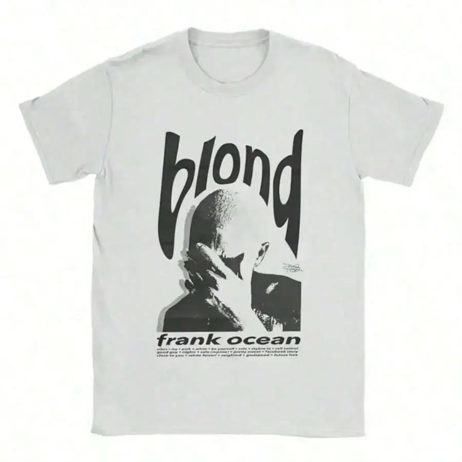 2026Fashion-Franks Rapper Ocean Women Clothing Tee Shirt Homme New In Top Short Sleeve Round Neck Printing Pullover T-Shirts  Matching  Tops,White Tops,Valentines Day Outfit,Mardi Gras,Summer Tops,  For Women,Valentine Outfits For Women