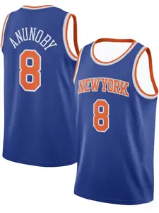 Trendy Blue Basketball Vest Unisex Street Style Quick-Dry Mesh Shirt, Sports Top, Lightweight Loose Fit for Casual & Sports, Perfect for Men and Women