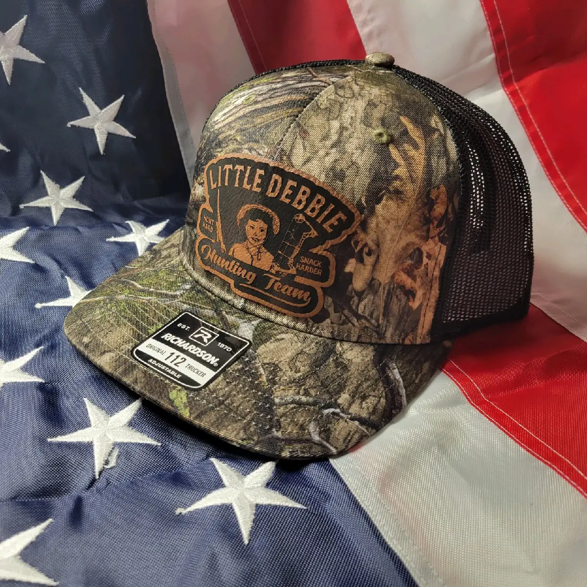 Little debbie hunting team hat Richardson 112 882 patch hat Baseball Cap Baseball Cap