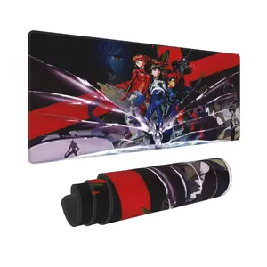Neon Genesis Evangelion Mouse Pad 11.8×31.5 in – Large Anti-Slip Gaming Desk Mat, Futuristic Mecha Style for Anime Fans