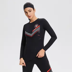 AFZ Women's Thermal Shirts Athletic Tops Long Sleeve Compression Workout Baselayer for Cold Weather