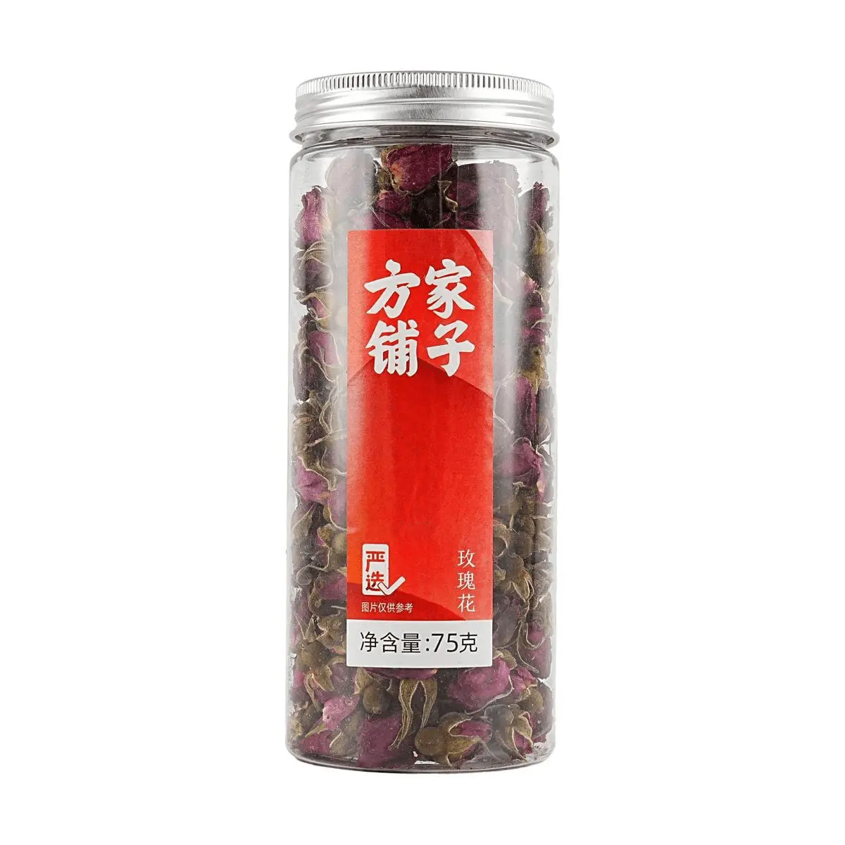 MR FANG'S STORE Rose Tea for Women - Natural Loose Leaf Rose Buds, 75g, Promotes Healthy Skin, Aids Digestion, Calms Mood, Unsulfured, Chinese Traditional Herbal Tea