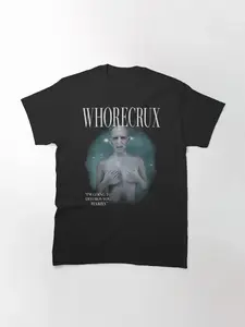 Whorecrux Voldemort Graphic Tee Streetwear Design on Unisex T-Shirt Essential for Meme Fans, Trending Harry Potter Inspired Gift Tee with Comfortable Fit for Everyday Wear