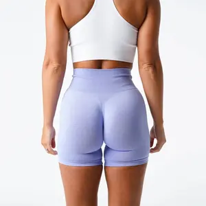 TKITK Spandex Shorts Woman Fitness Elastic nv navigation Leisure Sports Running Yoga pants tight pants cycling shark pants