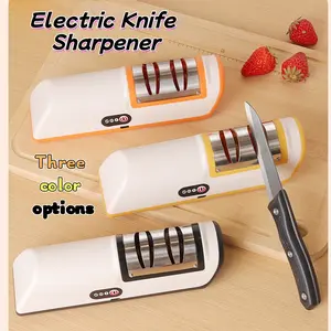 Professional Blade Sharpener, 2026 Teacher Appreciation Gift - USB-C Fast Charging, 20-Degree Precision Edge, Storage Box Included, Suitable for Damaged Blades, Ceramics & Multi-Tools, Essential for Kitchen & Camping Hand Wipes