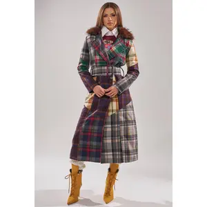 RILEY PATCHWORK TRENCH