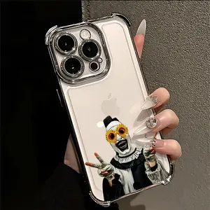 Hot Moive Terrifiers Phone Case Suitable for iPhone 17 16e 16 15 14 13 12 11 Mini Pro Max Air X XR XSMAX 8 7 Plus Anti Fall Transparent Soft Back Cover