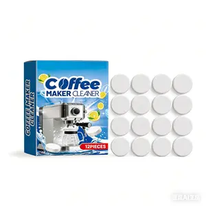 Specialized Cleaning Tablets for Grills, Soy Milk Makers, and Coffee Machines — Universal Household Cleaning Tablets: Highly Effective for Removing Stains, Limescale, and Cleaning Filters