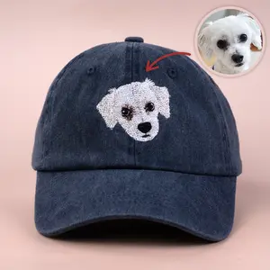 Custom Embroidered Pet Hat: Personalized Dog Baseball Cap | Gifts for Pet Owners