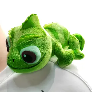 15cm Rapunzel Chameleon Plush Doll Toy Pascal Stuffed Animals Plush Doll Pascal Rapunzel Shoulder Plush Doll Toy Kid Gift
