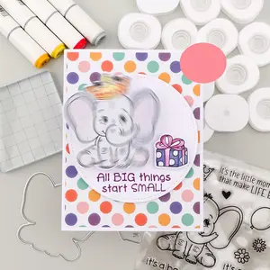 30pcs/Pack Standard Action Wobbles; Collapsible self-adhesive springs; Regular-size swing mover for card making, flat cards and paper crafts