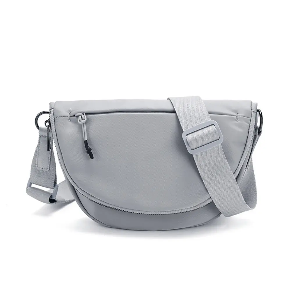 Sports & Outdoor Nylon Crossbody Bag with Crossbody Strap and Multiple Compartments - Lightweight, Durable, Versatile for Camping, Hiking