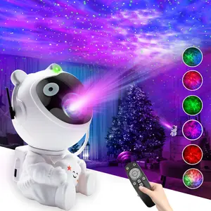 Star Projector Galaxy Night Light Astronaut Space Projector Starry Nebula Ceiling Light with Remote Control Light Projector for Bedroom Decor