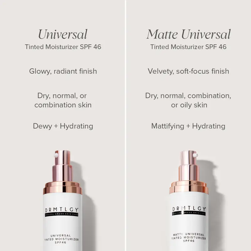 DRMTLGY Universal Tinted Moisturizer SPF 46 - 1.7 fl oz Hydrate Skincare Hydrate Skincare Sunscreen Hyaluronic 3