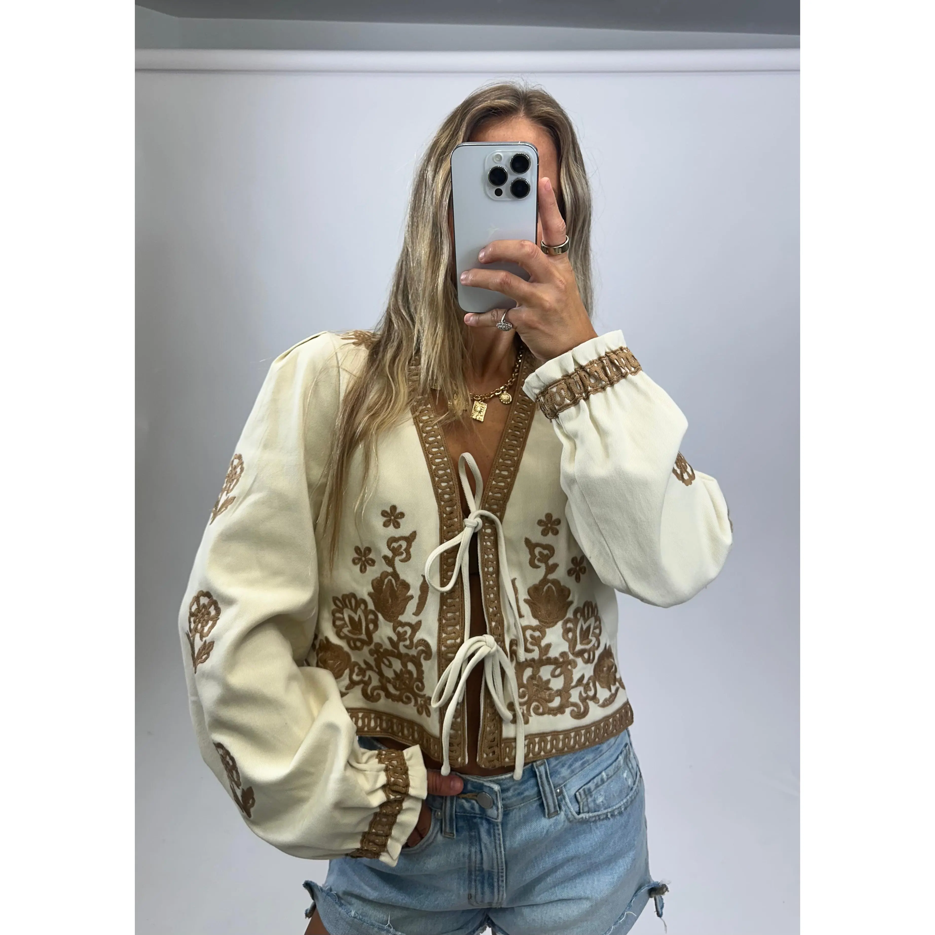 Sienna Embroidered Jacket Sienna Embroidered Jacket