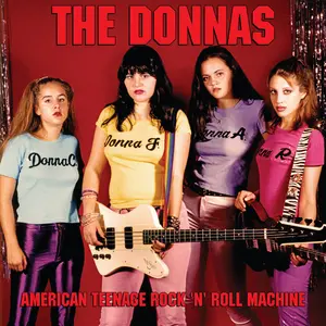 The Donnas - American Teenage Rock 'N' Roll Machine (Fire Orange With Black Swirl Vinyl)