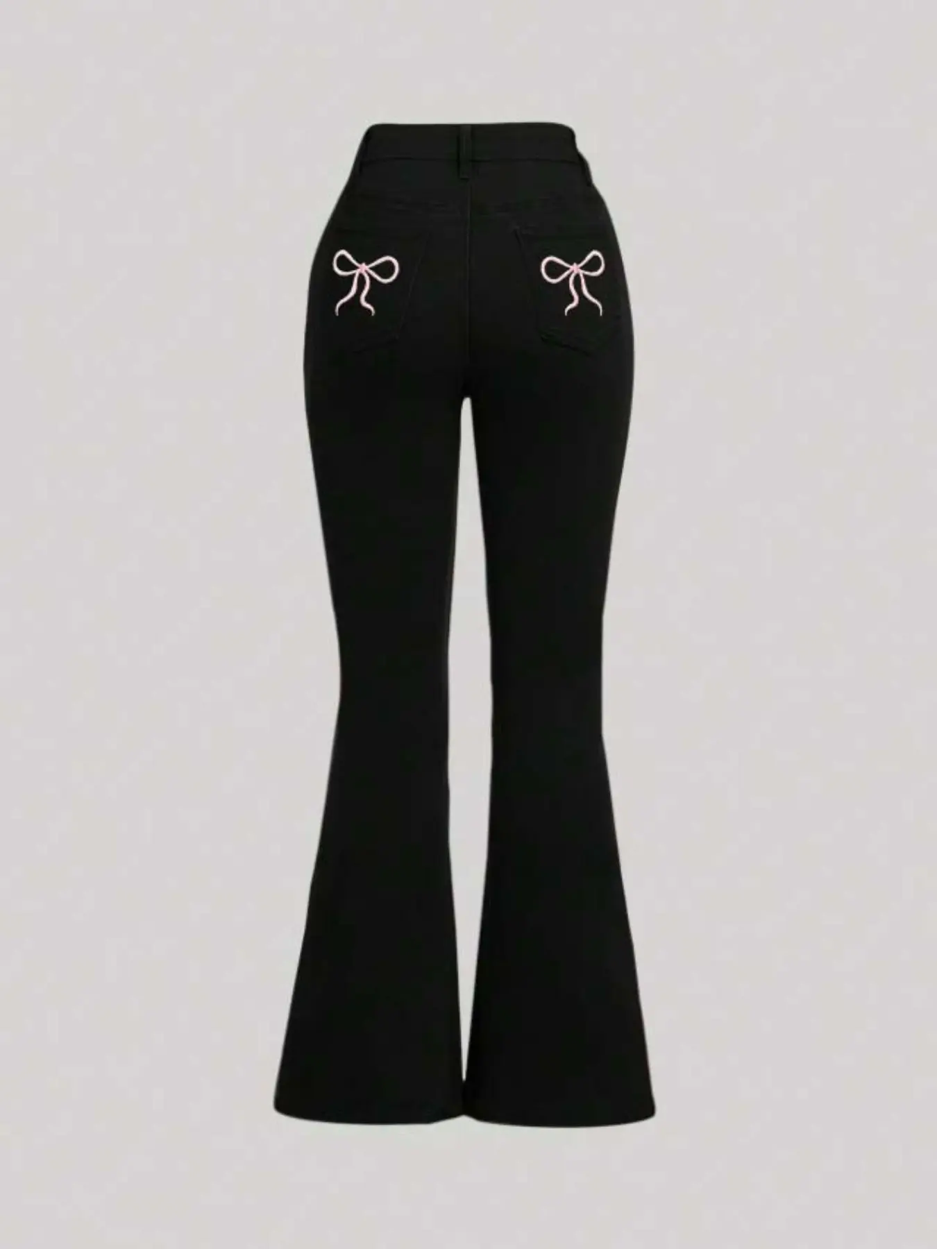 High Waist High Stretch Flare Jeans, Luxury Denim Jeans, Women's Fashion Casual Wear, Comfortable and Stylish, Fit, Perfect for Daily Use, Pants, Everyday