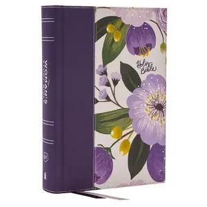 KJV, The Woman's Study Bible, Purple Floral Cloth over Board, Red Letter, Full-Color Edition, Comfort Print (Thumb Indexed): Receiving God's Truth for Balance, Hope, and Transformation by Dorothy Kelley Patterson||Rhonda Kelley||Thomas Nelson [Hardback B