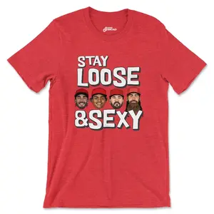 Phillies Stay Loose and Sexy Unisex Short Sleeve Tee | Brandon Marsh T-Shirt | Phillies Shirt | Marsh Stubbs Schwarber Pache T-shirt