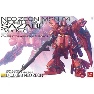 Bandai Hobby Gundam Char's Counterattack Sazabi Ver.Ka MG 1/100 Model Kit