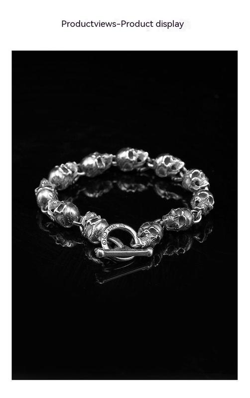 American Garber Style Handmade Motorcycle Bracelet Trendy Men And Women