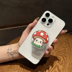 Cute Mushroom Magsafe Phone Grip, Magnetic Phone Holder, Magsafe Griptok