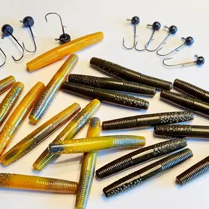 Tungsten Ned Rig and Ned Stick Tackle Package