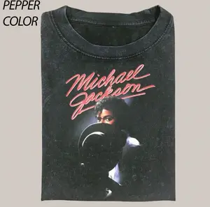 Michael Jackson Vintage 90's Graphic Unisex Shirt, King Of Pop Comfort Color Tee, Music Shirt For Fan, Gift for Him Her Womenswear Tops