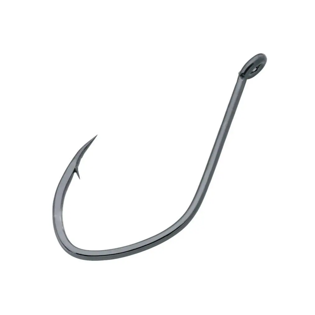 Gamakatsu Big River Bait Hook, 6 to 12/0 Sizes, Corrosion-Resistant, Durable, NS Black Coating, Secure Hold Fishing Hook for Outdoor Fishing Activities, Fishing Trip