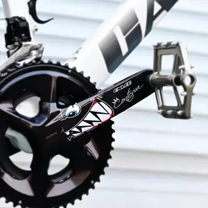 Road bike crank scratch protection sticker mountain bike crank handle protective film