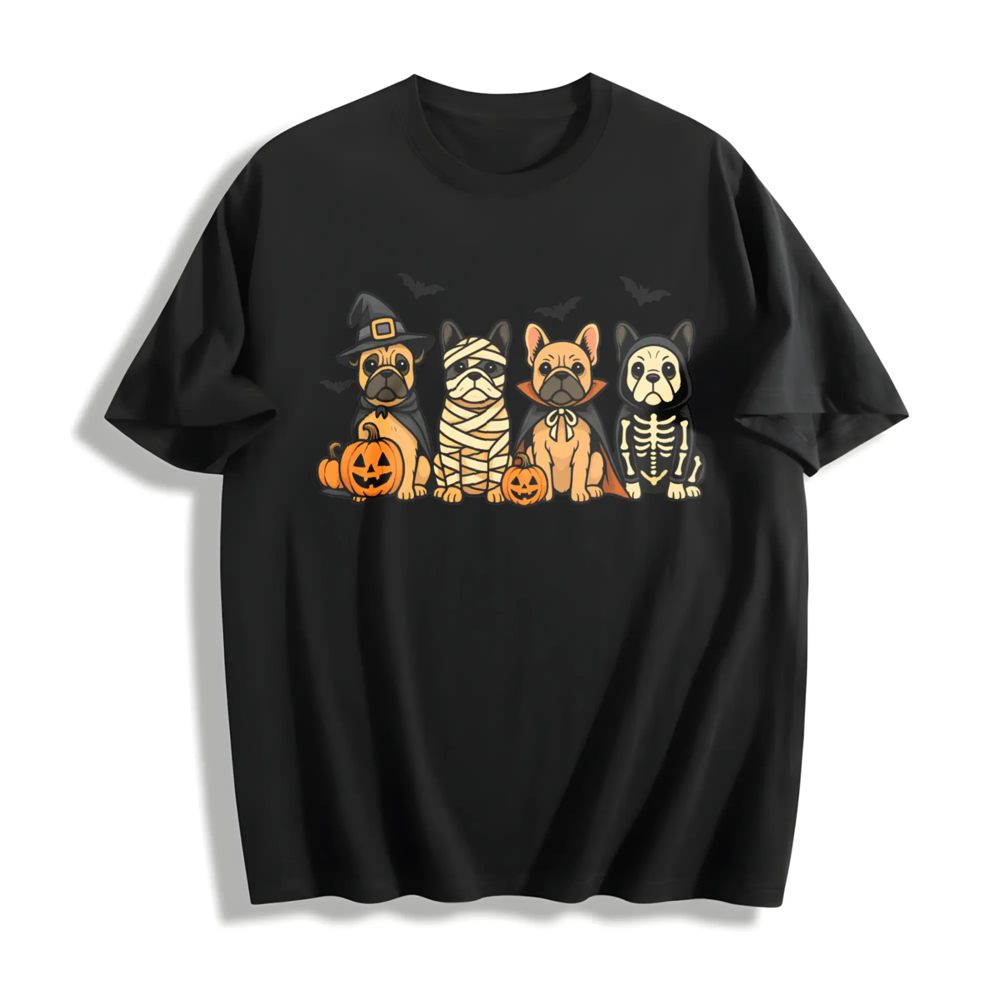 ® Halloween French Bulldog Shirt, Frenchie Lover TShirt, French Bulldog Skeleton Tee, French Bulldog Gifts, Frenchie Dog Mom