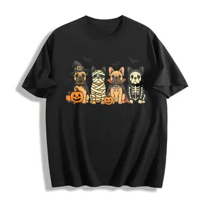 ® Halloween French Bulldog Shirt, Frenchie Lover TShirt, French Bulldog Skeleton Tee, French Bulldog Gifts, Frenchie Dog Mom