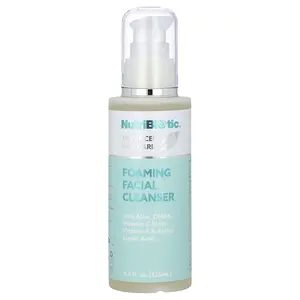 NutriBiotic Advanced Skin Care, Foaming Facial Cleanser, 4.2 fl oz (125 ml)