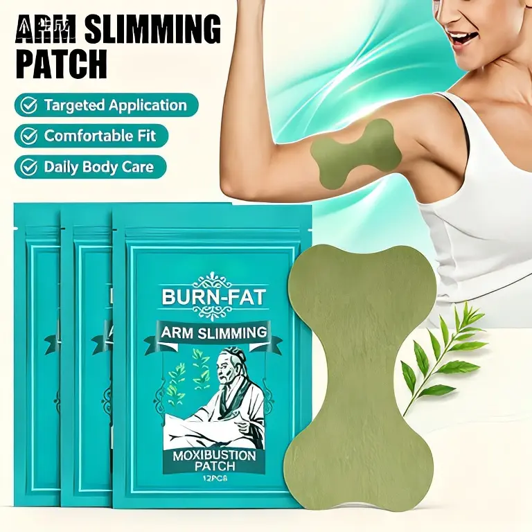 Burn-Fat Arm Slimming Moxibustion Patch - Targeted Application for Comfortable Fit & Daily Body Care
