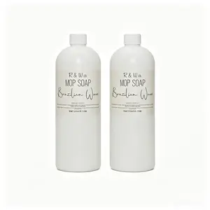 R&W Co. Highly Scented Mop Soap (Concentrated Formula) 32oz/900g by Preferential 2 bottle