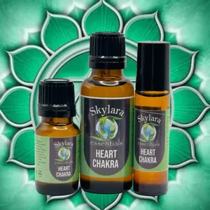 Heart Chakra All Natural Essential Oil Blend Aromatherapy